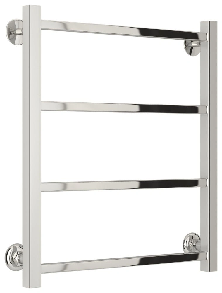 Полотенцесушитель "Версия - КН" 600х500 (4 перекладины) П 20х20, нержавеющая сталь, полировка, Стилье