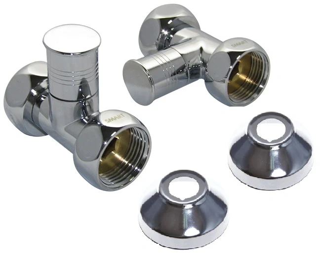 Кран прямой, колпачок 1"х3/4" г/г с отражателем SMART/Компл ПАРА (2шт.)