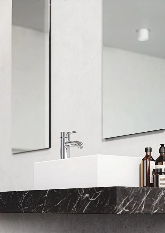 Смеситель для раковины однорычажный без донного клапана,75 мм, 5 л/мин, KLUDI BOZZ, хром