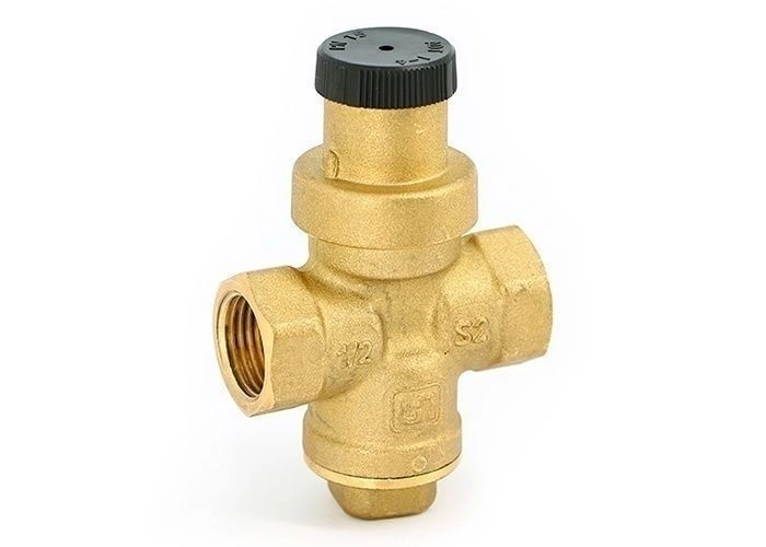 Редуктор давления 3/4 1-4 бар PN 15 COMPACT с отверстием под манометр Uni-fitt