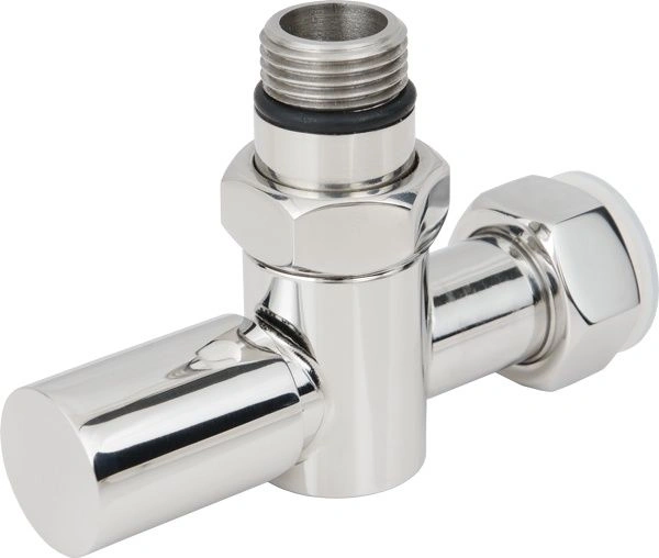 Вентиль запорный (круглый) G 1/2" НР х G 3/4" НГ Стилье
