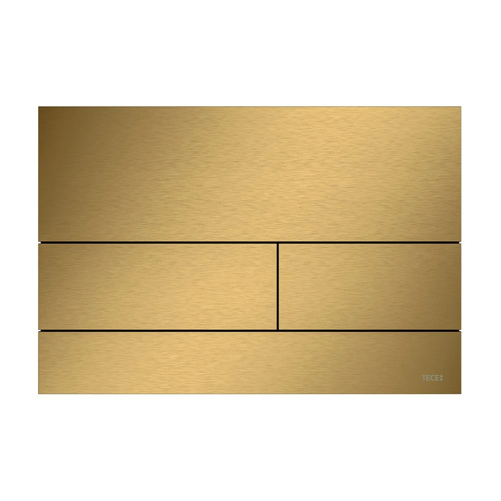 Клавиша TECEsquare II, PVD покрытие: сатин, позолоченный