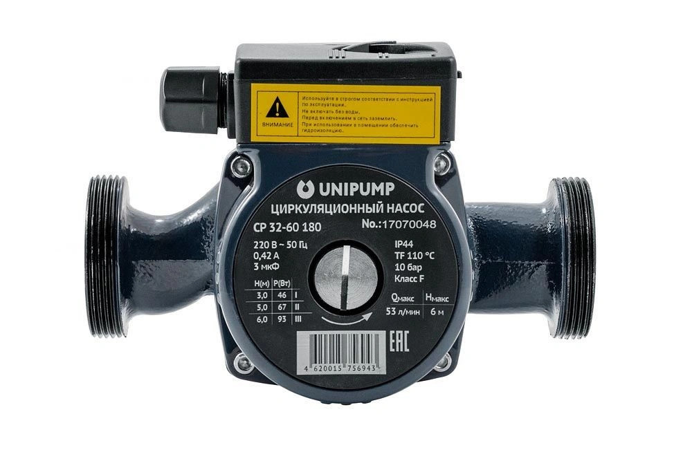 Насос циркуляционный CP 32-60 180 UNIPUMP
