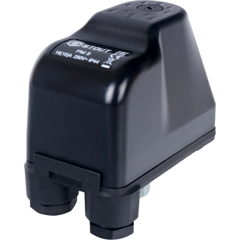 Реле давления PM5G (1/4", ВР, накидная гайка, 1-5 бар) STOUT