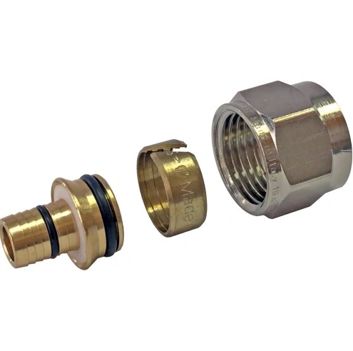 Соединение резьбозажим. 16х2,6 (резьба 3/4") для PEX-AL-PEX STOUT