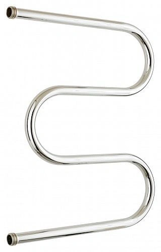 Полотенцесушитель М-образный 600х500, G 1" без кронштейна нерж. ст., полировка Стилье