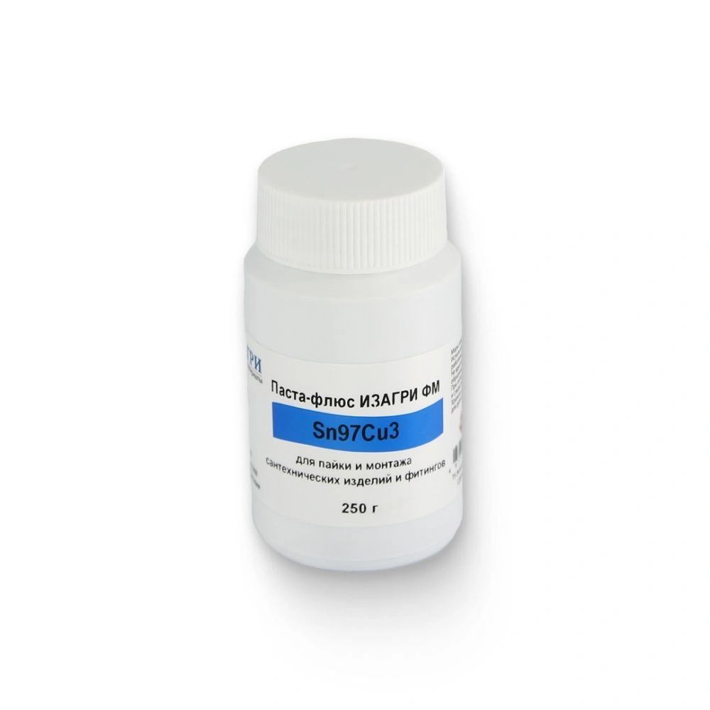 Паста флюс Sn97Cu3 250гр Изагри