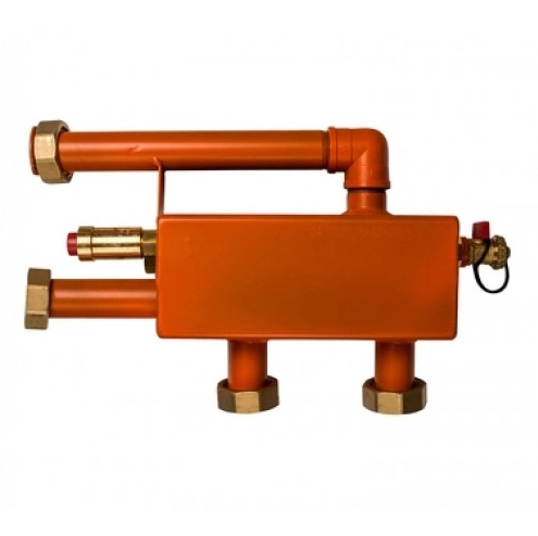 Разделительный модуль (гидрострелка) до 85 кВт Huch-Multi DN32 в комплекте с футорками Huch