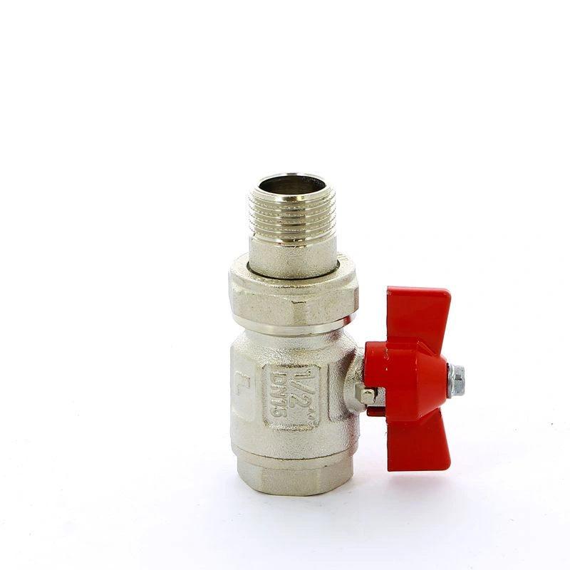 Кран со сгоном НВ  1/2" бабочка IDEAL ITAP