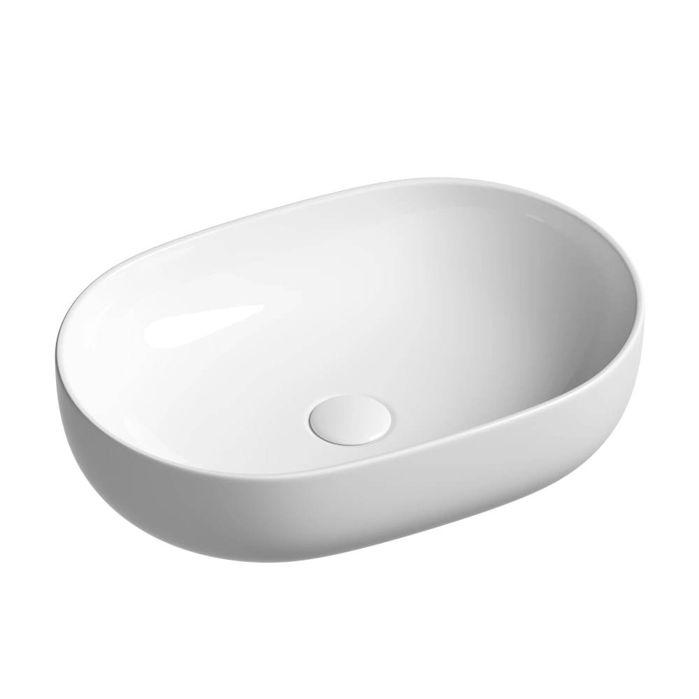 Раковина накладная Элемент (Element) 600x415x135мм (CN6047) Ceramicanova 