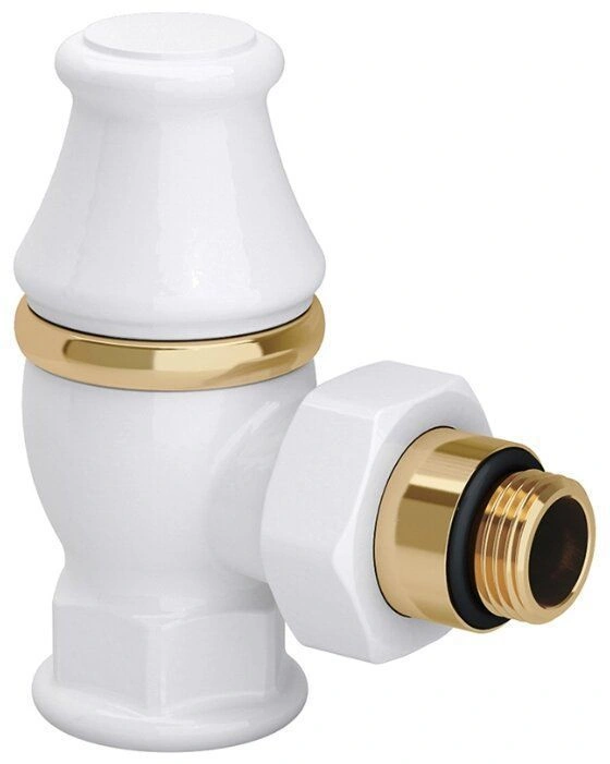 Вентили 1/2"х3/4" угловые, Белый, серия "Liberty",  SR Rubinetterie