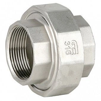 Муфта разъемная В-В DN 1 1/4', PN20, нерж. сталь AISI316