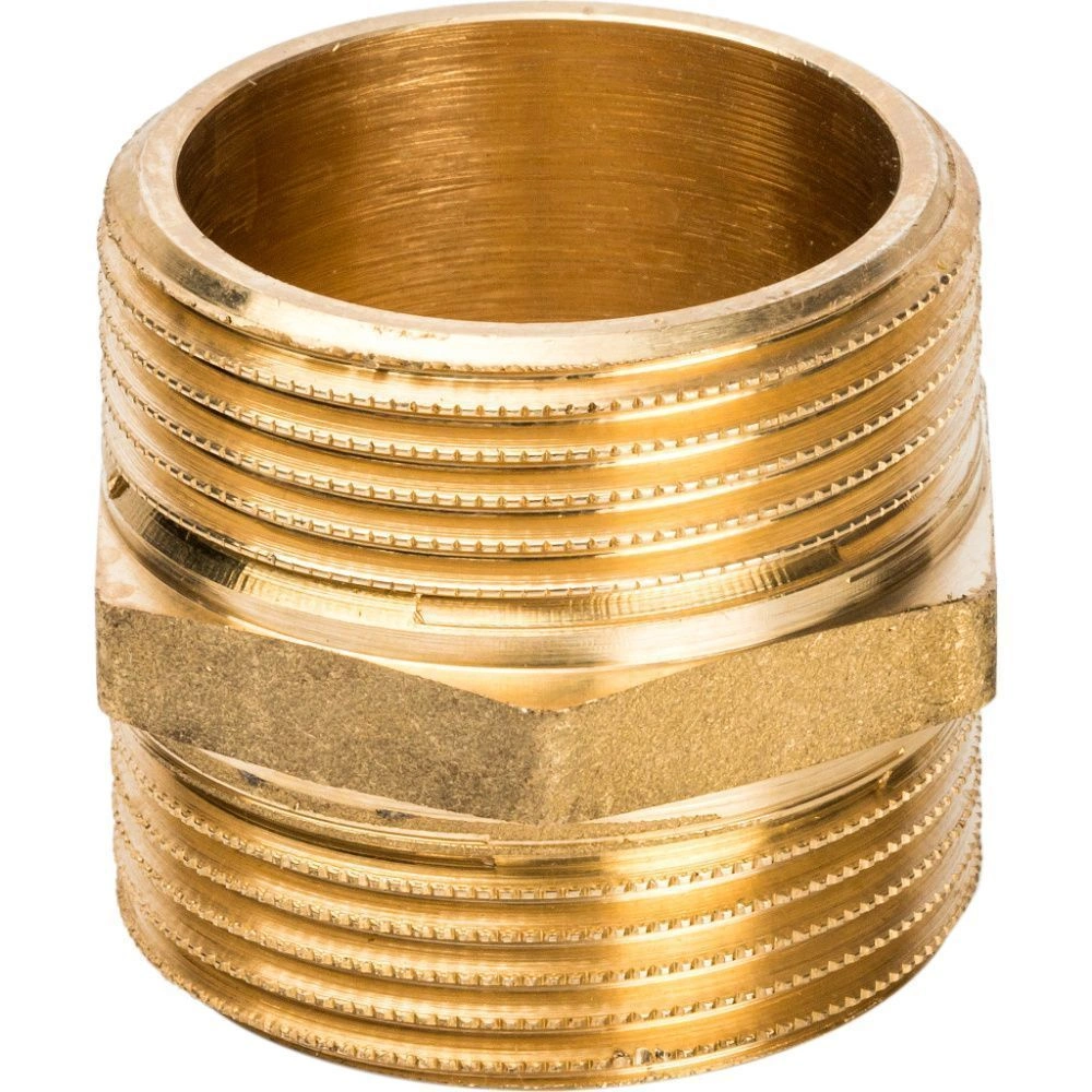 Ниппель НР-НР  11/4х11/4 (латунь) STOUT