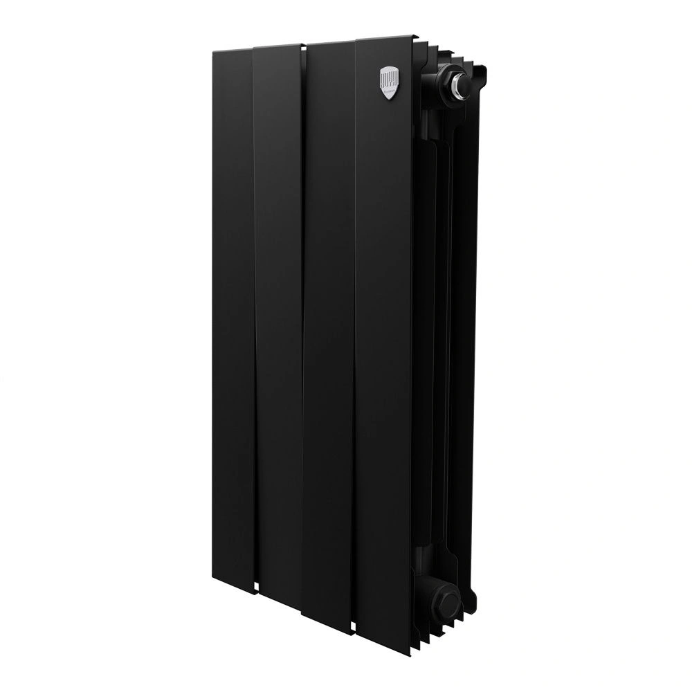 Радиатор биметаллический PianoForte Noir Sable 500/100 4 секции Royal Thermo