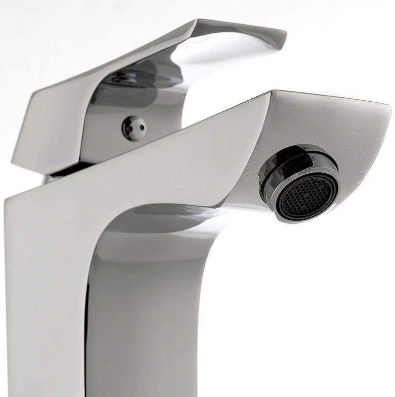 Смеситель для умывальника UNIT, монолитный, высокий, хром, LEMARK