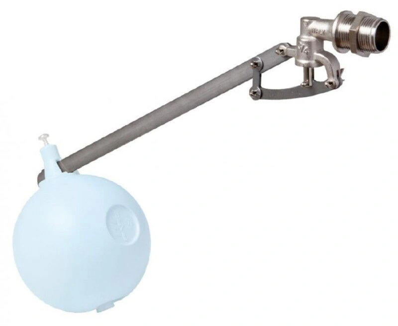 Клапан поплавковый 1" без шара, латунь (штанга 320мм н/ж) Pmax=5bar, Tmax=80C FARG