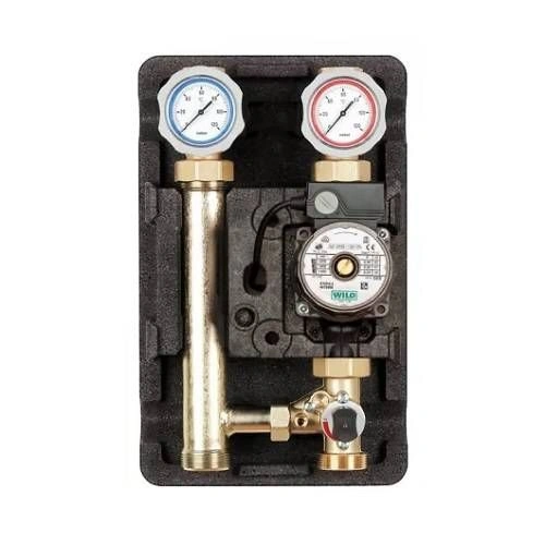 Группа насосно-смеcительная п. 8 MK 1" с насосом Grundfos UPM3 Hybrid 25-70, подача слева Meibes