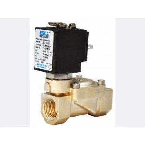 Клапан соленоидный ESV пилотного действия НЗ  DN 1" 24VDC, dP=0  2/2  PN 24 бар Kvs=10,8 м3/ч, Траб.=-10...+80оС, dP=0...10 бар, латунь