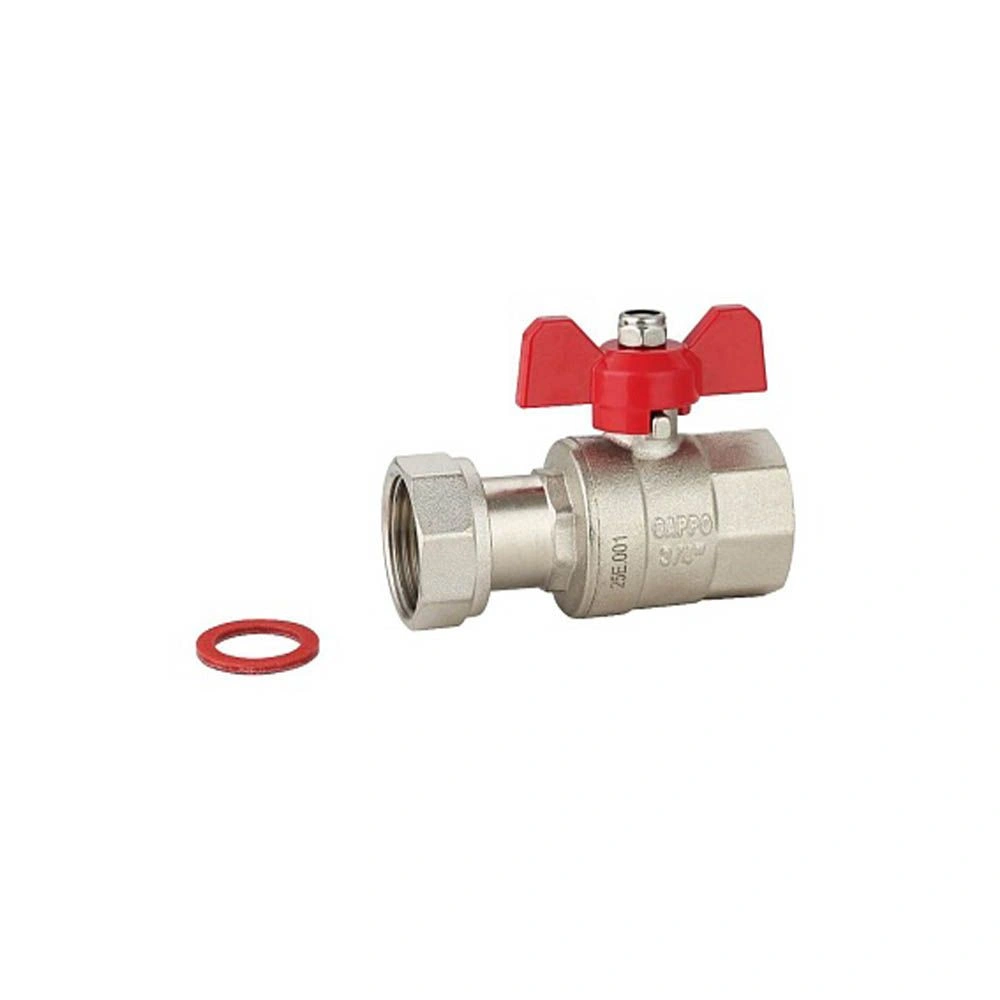 Кран прямой с накидной гайкой 3/4 бабочка Gappo