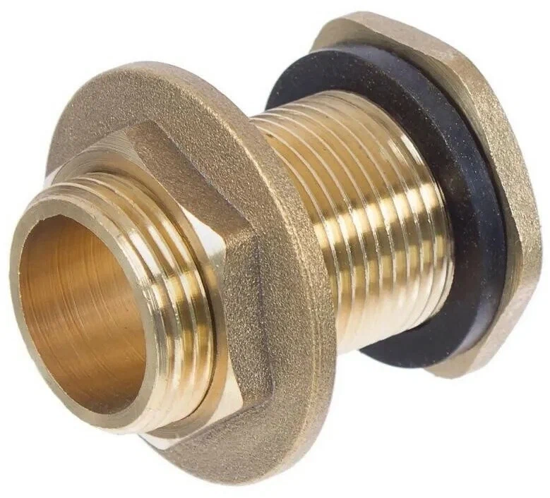 Врезка для резервуара  1" (латунь) Gappo