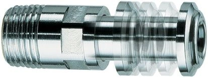 Переходник телескопический 1/2", хром, удлинение 35-60мм FAR