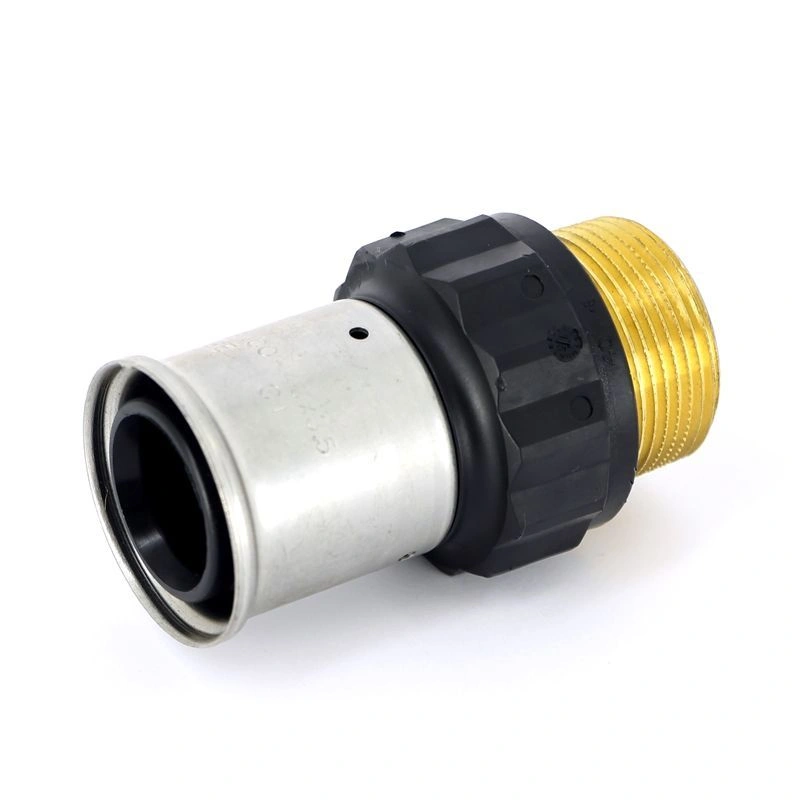 Муфта 40х11/4" НР ПВДФ пресс HENCO