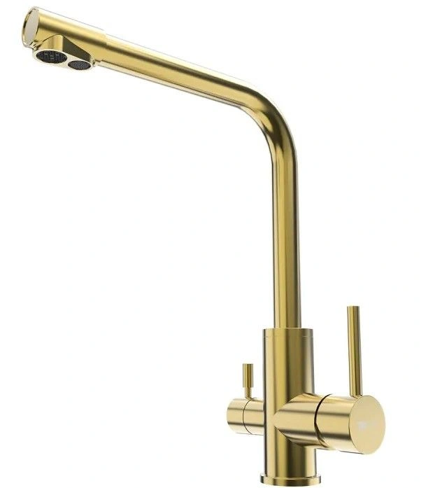 Смеситель для кухни EXPERT, с подключ. к фильтру, золото, LEMARK