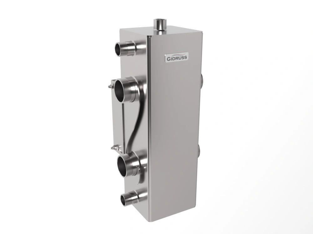 Гидрострелка GRSS-150-40 (Pmax=150 кВт, G 1 1/2'', Qmax=6.5 м3/ч) GIDRUSS