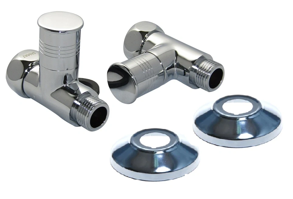 Кран прямой, колпачок 3/4"х1/2" г/ш c отражателем SMART/Компл ПАРА (2шт.)