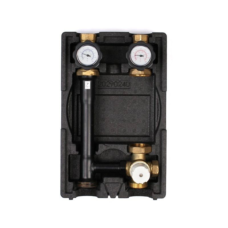 Насосная группа, смесительная, DN 25, без насоса, с термостатическим клапаном 25-55°C,  ELSEN