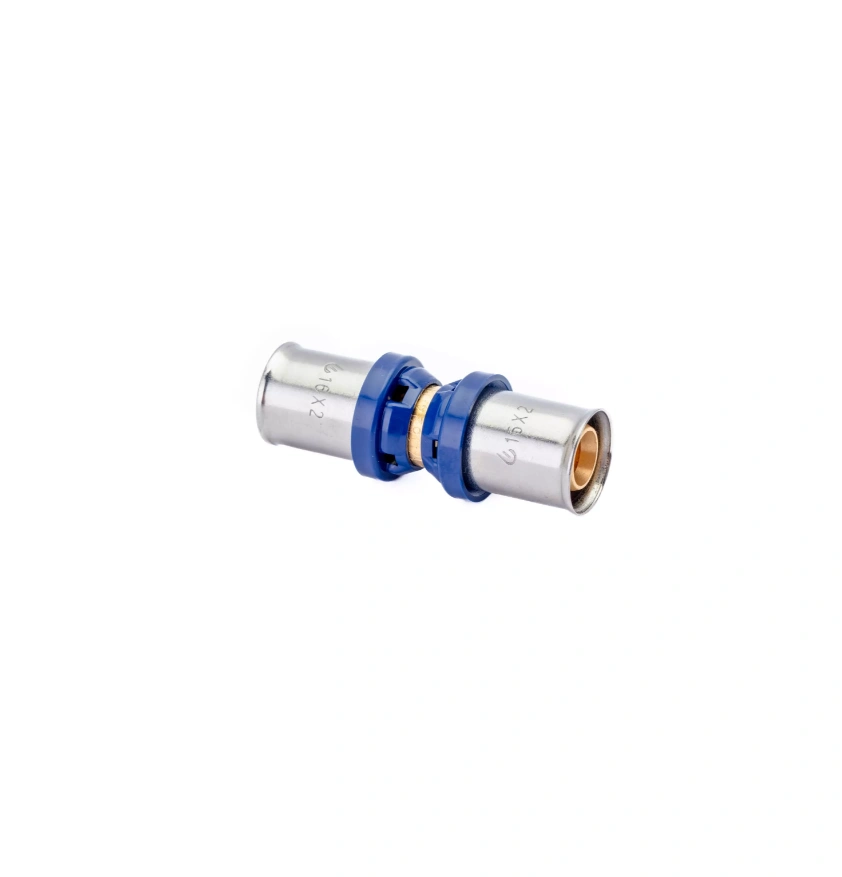 Муфта 20-20 латунь MLC Plus, пресс USYSTEMS