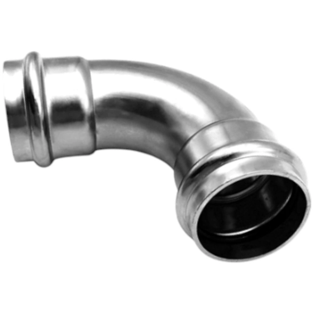 Отвод ВВ 18х90* нерж. Kromwell