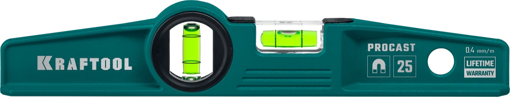 Уровень магнитный литой Procast-M 400 мм, Kraftool