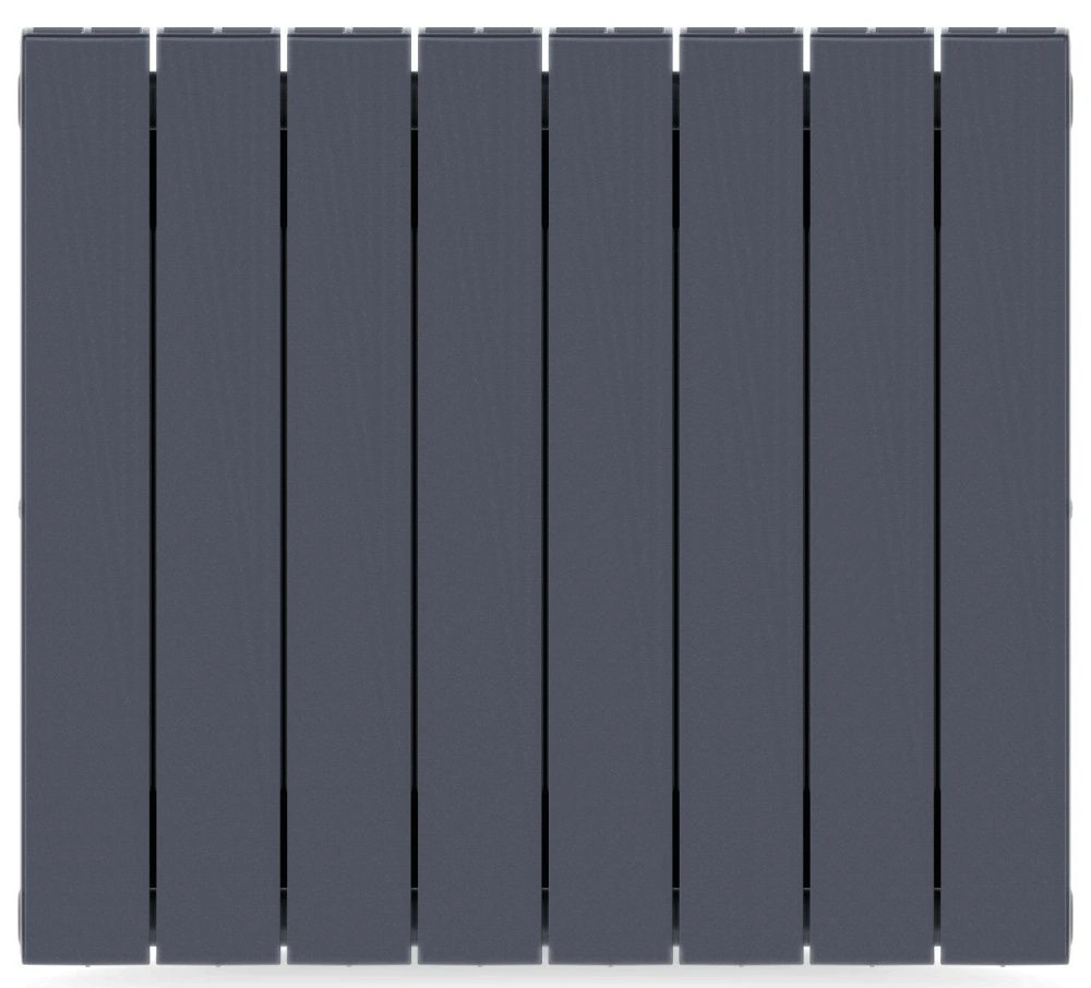 Радиатор биметаллический SUPReMO 500/90 (202Вт)  8 секций боковое подкл. Rifar ТИТАН