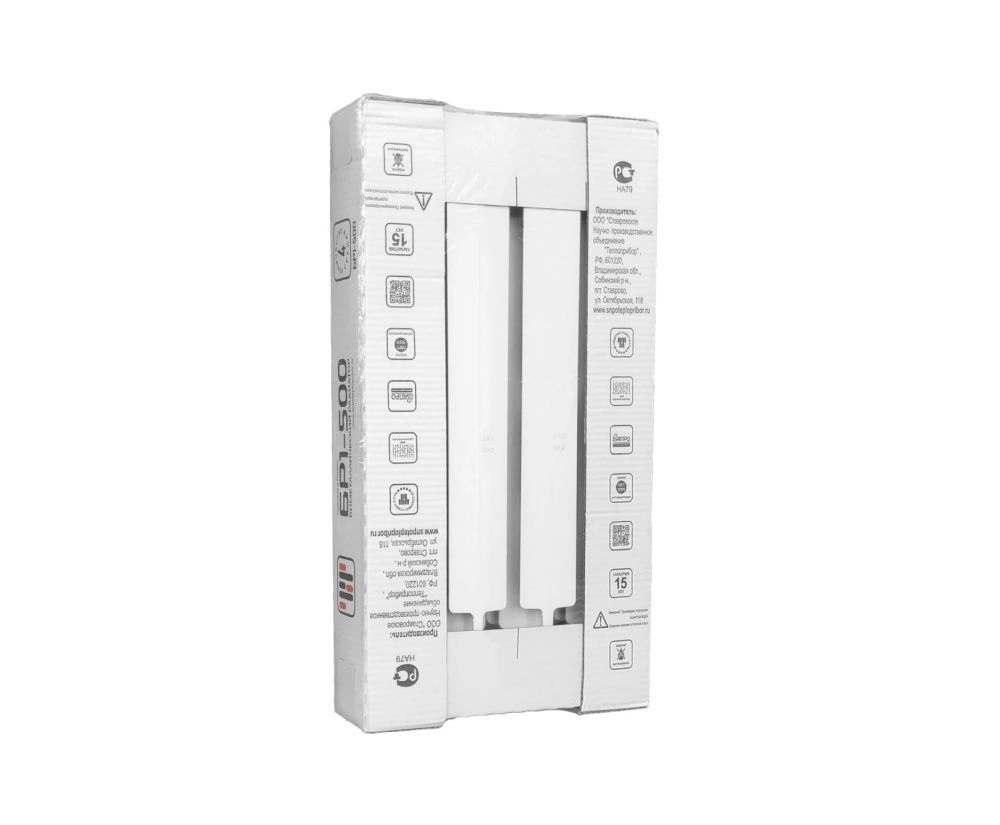 Радиатор биметаллический 500/90 мм 4 секции Теплоприбор