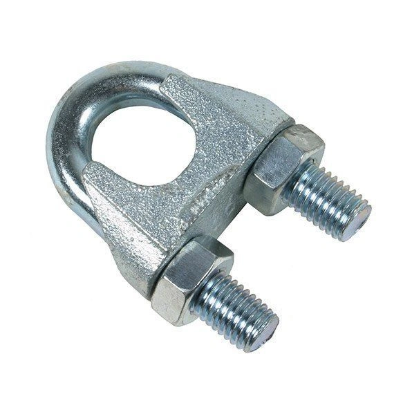 Зажим "ПОДКОВА" 5 мм (для троса 5 мм) нержавеющий (8248)