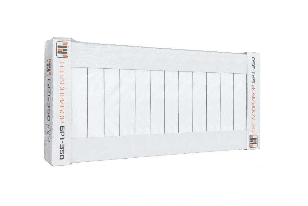 Радиатор биметаллический 350/90 мм 14 секций Теплоприбор