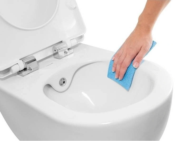 Комплект унитаза подвесного FREE безободковый с крышкой с микролифтом, Белый, CREAVIT