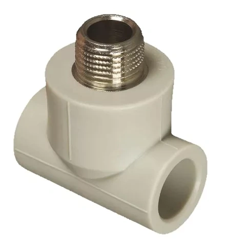 Тройник с наруж. резьбой 20х3/4 PPR Ekoplastik