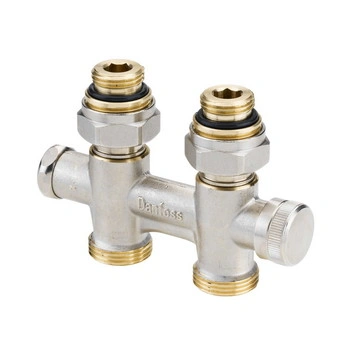Клапан запорный RLV-KD (прямой) G3/4А; G1/2А, с возможностью опорожнения