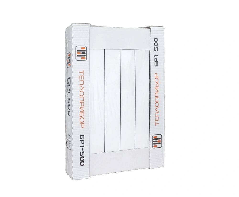 Радиатор биметаллический 500/90 мм 6 секций Теплоприбор