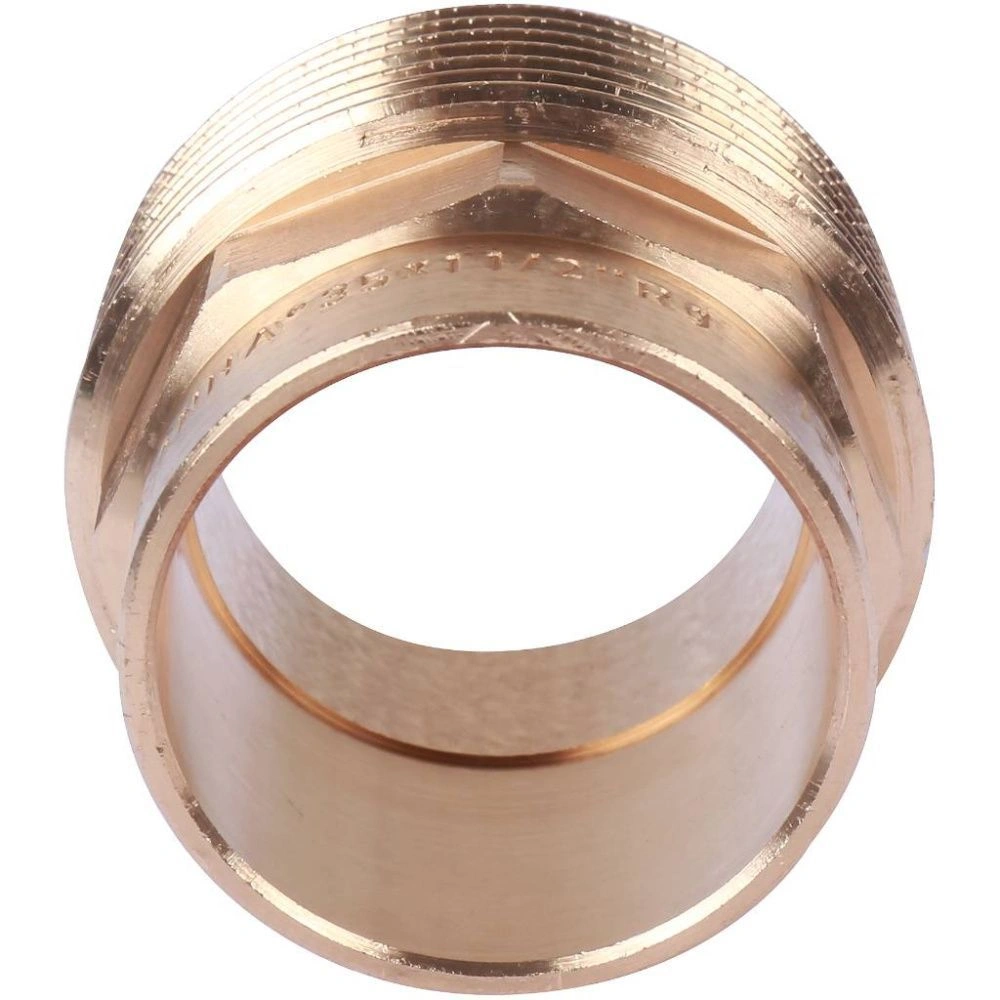 Муфта переходная НР-пайка 35х11/2" медная IBP