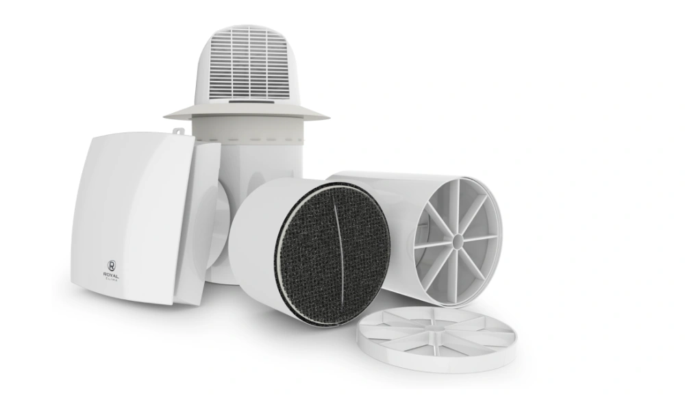 Энергоэффективная приточно-вытяжная вентиляционная установка RCF-70 Fiato 