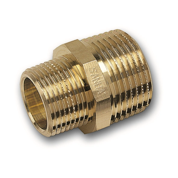 Ниппель пер. НР  1x1/2" мод. 3245 (бронза) SANHA PURAFIT