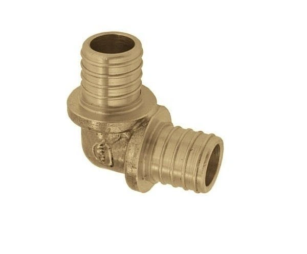 Отвод 12*2/12*2 латунь Push KAN-therm