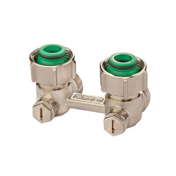 Узел нижнего подключения Exclusive Line E2/50 угловой, ВР3/4х3/4НР Simplex