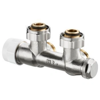 Присоединительный узел Multiblock T угловой 3/4" НР (евроконус) Oventrop