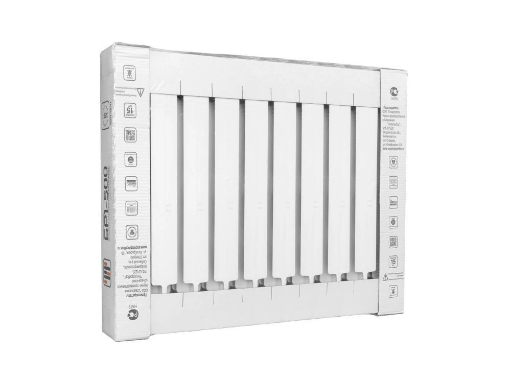 Радиатор биметаллический 500/90 10 секций Теплоприбор