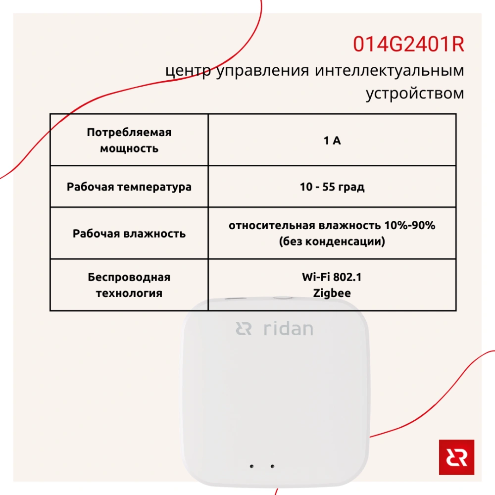 Шлюз Ridan SmartHeat (для 014G2463R)