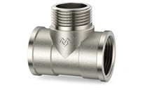 Тройник переходной ВР-НР-ВР 3/4х3/4х3/4 (никель) Varmega